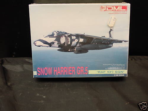 Snow Harrier GR 5 RAF 1 F Sqn