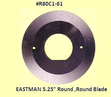ROUND KNIFE BLADE for EASTMAN CUTTER R80C1 61  