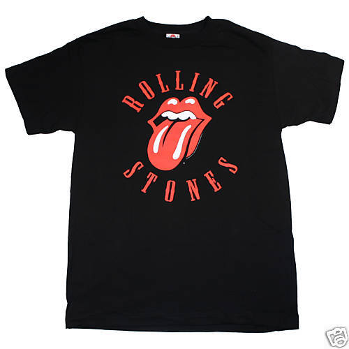 ROLLING STONES TONGUE LOGO Licensed Tee (sz XL) new  