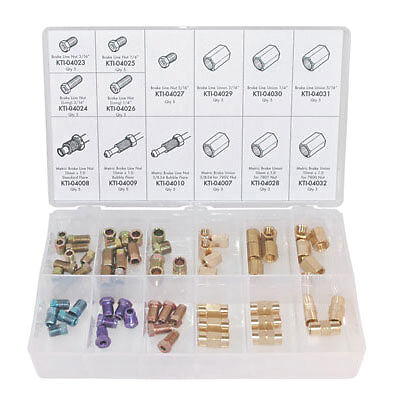 Brake Line Fitting Kit  64 Piece #KTI 00005  